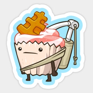 Gluten, the Cupcake Sticker